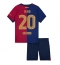 Barcelona Dani Olmo #20 Thuis tenue Kids 2024-25 Korte Mouwen (+ broek)