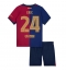 Barcelona Eric Garcia #24 Thuis tenue Kids 2024-25 Korte Mouwen (+ broek)