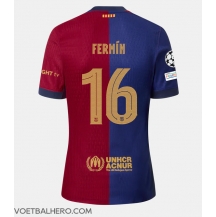 Barcelona Fermin Lopez #16 Thuis tenue 2024-25 Korte Mouwen