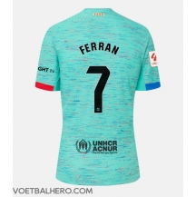 Barcelona Ferran Torres #7 Derde tenue 2023-24 Korte Mouwen