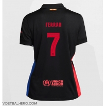 Barcelona Ferran Torres #7 Uit tenue Dames 2024-25 Korte Mouwen