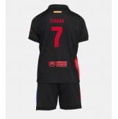 Barcelona Ferran Torres #7 Uit tenue Kids 2024-25 Korte Mouwen (+ broek)