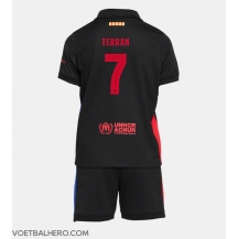 Barcelona Ferran Torres #7 Uit tenue Kids 2024-25 Korte Mouwen (+ broek)