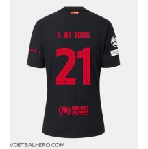 Barcelona Frenkie de Jong #21 Uit tenue 2024-25 Korte Mouwen