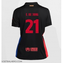 Barcelona Frenkie de Jong #21 Uit tenue Dames 2024-25 Korte Mouwen