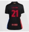 Barcelona Frenkie de Jong #21 Uit tenue Dames 2024-25 Korte Mouwen