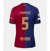 Barcelona Inigo Martinez #5 Thuis tenue 2024-25 Korte Mouwen