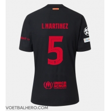 Barcelona Inigo Martinez #5 Uit tenue 2024-25 Korte Mouwen