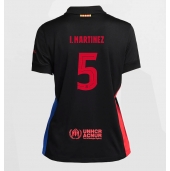 Barcelona Inigo Martinez #5 Uit tenue Dames 2024-25 Korte Mouwen