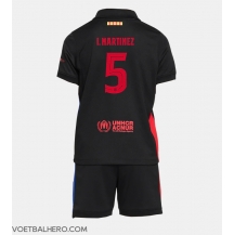 Barcelona Inigo Martinez #5 Uit tenue Kids 2024-25 Korte Mouwen (+ broek)