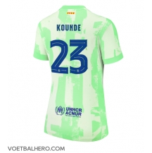 Barcelona Jules Kounde #23 Derde tenue Dames 2024-25 Korte Mouwen