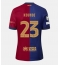 Barcelona Jules Kounde #23 Thuis tenue 2024-25 Korte Mouwen