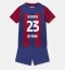 Barcelona Jules Kounde #23 Thuis tenue Kids 2023-24 Korte Mouwen (+ broek)