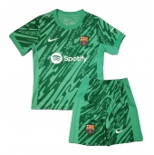 Barcelona Keeper Uit tenue Kids 2024-25 Korte Mouwen (+ broek)