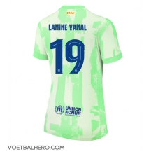 Barcelona Lamine Yamal #19 Derde tenue Dames 2024-25 Korte Mouwen