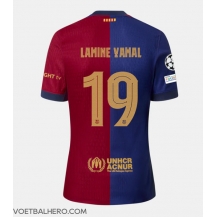 Barcelona Lamine Yamal #19 Thuis tenue 2024-25 Korte Mouwen