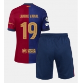 Barcelona Lamine Yamal #19 Thuis tenue Kids 2024-25 Korte Mouwen (+ broek)