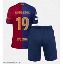 Barcelona Lamine Yamal #19 Thuis tenue Kids 2024-25 Korte Mouwen (+ broek)