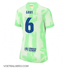 Barcelona Paez Gavi #6 Derde tenue Dames 2024-25 Korte Mouwen