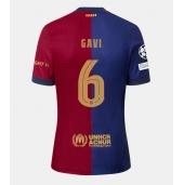 Barcelona Paez Gavi #6 Thuis tenue 2024-25 Korte Mouwen