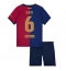 Barcelona Paez Gavi #6 Thuis tenue Kids 2024-25 Korte Mouwen (+ broek)