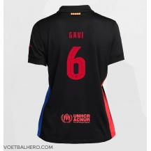 Barcelona Paez Gavi #6 Uit tenue Dames 2024-25 Korte Mouwen