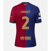 Barcelona Pau Cubarsi #2 Thuis tenue 2024-25 Korte Mouwen