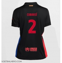 Barcelona Pau Cubarsi #2 Uit tenue Dames 2024-25 Korte Mouwen