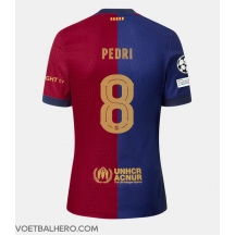 Barcelona Pedri Gonzalez #8 Thuis tenue 2024-25 Korte Mouwen