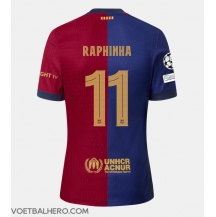 Barcelona Raphinha Belloli #11 Thuis tenue 2024-25 Korte Mouwen