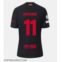 Barcelona Raphinha Belloli #11 Uit tenue 2024-25 Korte Mouwen