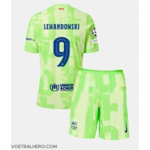 Barcelona Robert Lewandowski #9 Derde tenue Kids 2024-25 Korte Mouwen (+ broek)