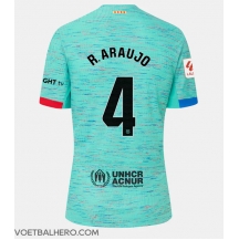 Barcelona Ronald Araujo #4 Derde tenue Dames 2023-24 Korte Mouwen