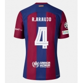 Barcelona Ronald Araujo #4 Thuis tenue 2023-24 Korte Mouwen