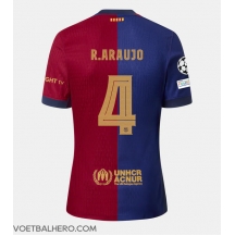 Barcelona Ronald Araujo #4 Thuis tenue 2024-25 Korte Mouwen