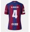 Barcelona Ronald Araujo #4 Thuis tenue Dames 2023-24 Korte Mouwen