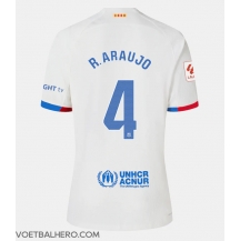 Barcelona Ronald Araujo #4 Uit tenue Dames 2023-24 Korte Mouwen