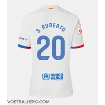 Barcelona Sergi Roberto #20 Uit tenue 2023-24 Korte Mouwen