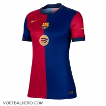 Barcelona Thuis tenue Dames 2024-25 Korte Mouwen