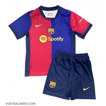 Barcelona Thuis tenue Kids 2024-25 Korte Mouwen (+ broek)