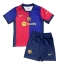 Barcelona Thuis tenue Kids 2024-25 Korte Mouwen (+ broek)