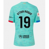 Barcelona Vitor Roque #19 Derde tenue Dames 2023-24 Korte Mouwen