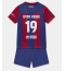 Barcelona Vitor Roque #19 Thuis tenue Kids 2023-24 Korte Mouwen (+ broek)