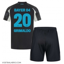 Bayer Leverkusen Alejandro Grimaldo #20 Derde tenue Kids 2024-25 Korte Mouwen (+ broek)