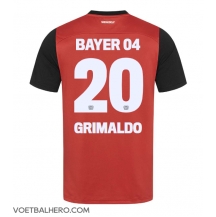 Bayer Leverkusen Alejandro Grimaldo #20 Thuis tenue 2024-25 Korte Mouwen