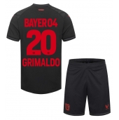 Bayer Leverkusen Alejandro Grimaldo #20 Thuis tenue Kids 2023-24 Korte Mouwen (+ broek)