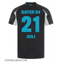 Bayer Leverkusen Amine Adli #21 Derde tenue 2024-25 Korte Mouwen