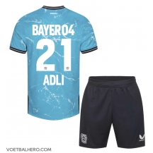 Bayer Leverkusen Amine Adli #21 Derde tenue Kids 2023-24 Korte Mouwen (+ broek)