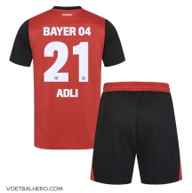 Bayer Leverkusen Amine Adli #21 Thuis tenue Kids 2024-25 Korte Mouwen (+ broek)