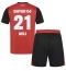 Bayer Leverkusen Amine Adli #21 Thuis tenue Kids 2024-25 Korte Mouwen (+ broek)